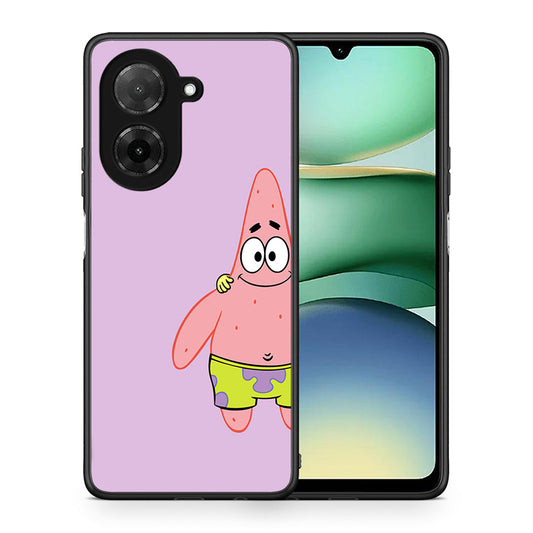 Θήκη Xiaomi Redmi A5 Friends Patrick από τη Smartfits με σχέδιο στο πίσω μέρος και μαύρο περίβλημα | Xiaomi Redmi A5 Friends Patrick case with colorful back and black bezels