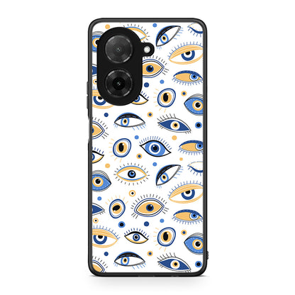 Xiaomi Redmi A5 Ftou Ftou θήκη από τη Smartfits με σχέδιο στο πίσω μέρος και μαύρο περίβλημα | Smartphone case with colorful back and black bezels by Smartfits