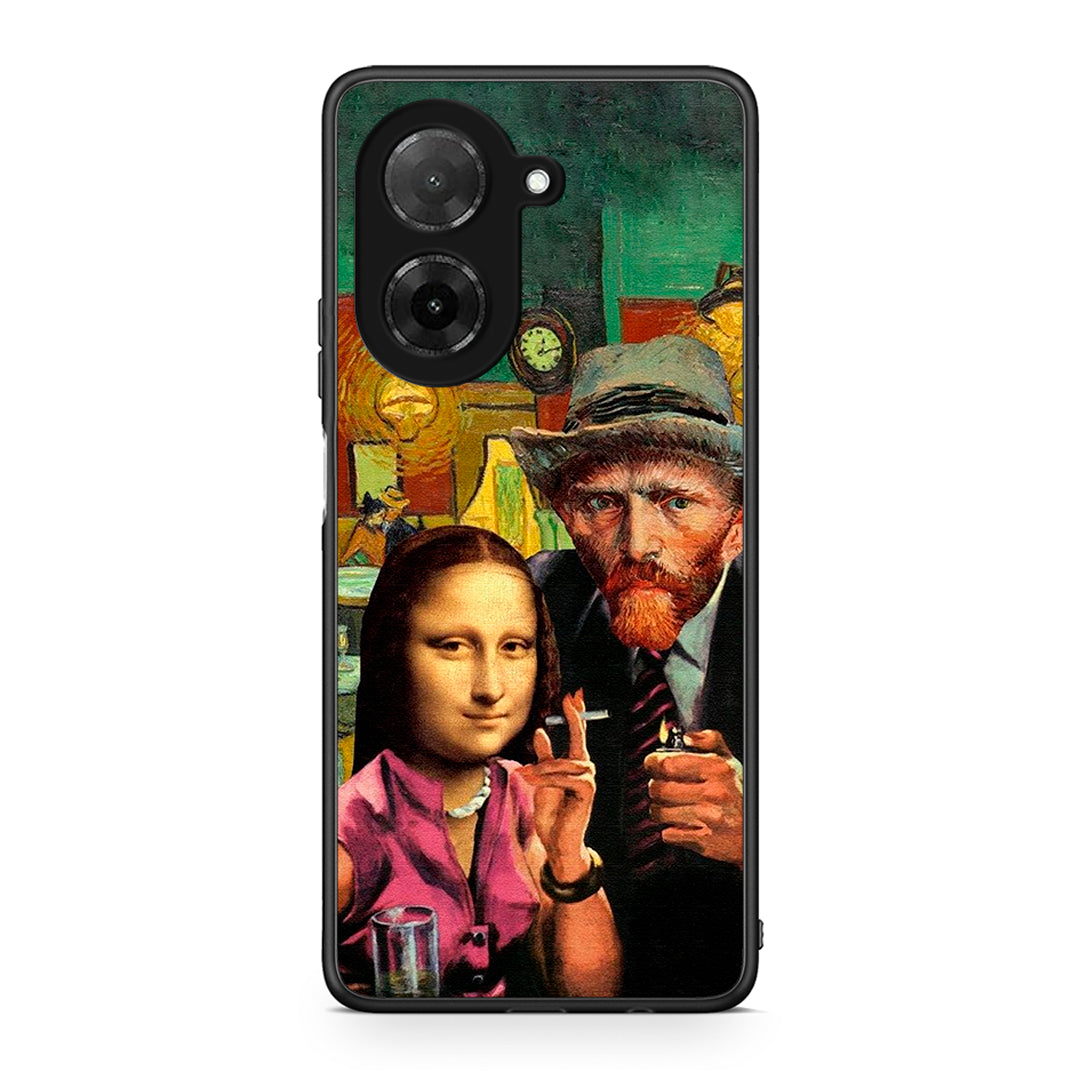 Xiaomi Redmi A5 Funny Art θήκη από τη Smartfits με σχέδιο στο πίσω μέρος και μαύρο περίβλημα | Smartphone case with colorful back and black bezels by Smartfits