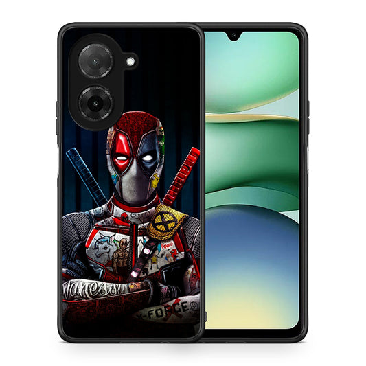 Θήκη Xiaomi Redmi A5 Funny Guy από τη Smartfits με σχέδιο στο πίσω μέρος και μαύρο περίβλημα | Xiaomi Redmi A5 Funny Guy case with colorful back and black bezels