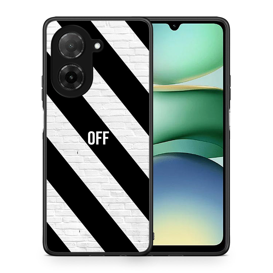 Θήκη Xiaomi Redmi A5 Get Off από τη Smartfits με σχέδιο στο πίσω μέρος και μαύρο περίβλημα | Xiaomi Redmi A5 Get Off case with colorful back and black bezels