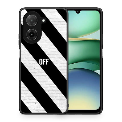 Θήκη Xiaomi Redmi A5 Get Off από τη Smartfits με σχέδιο στο πίσω μέρος και μαύρο περίβλημα | Xiaomi Redmi A5 Get Off case with colorful back and black bezels