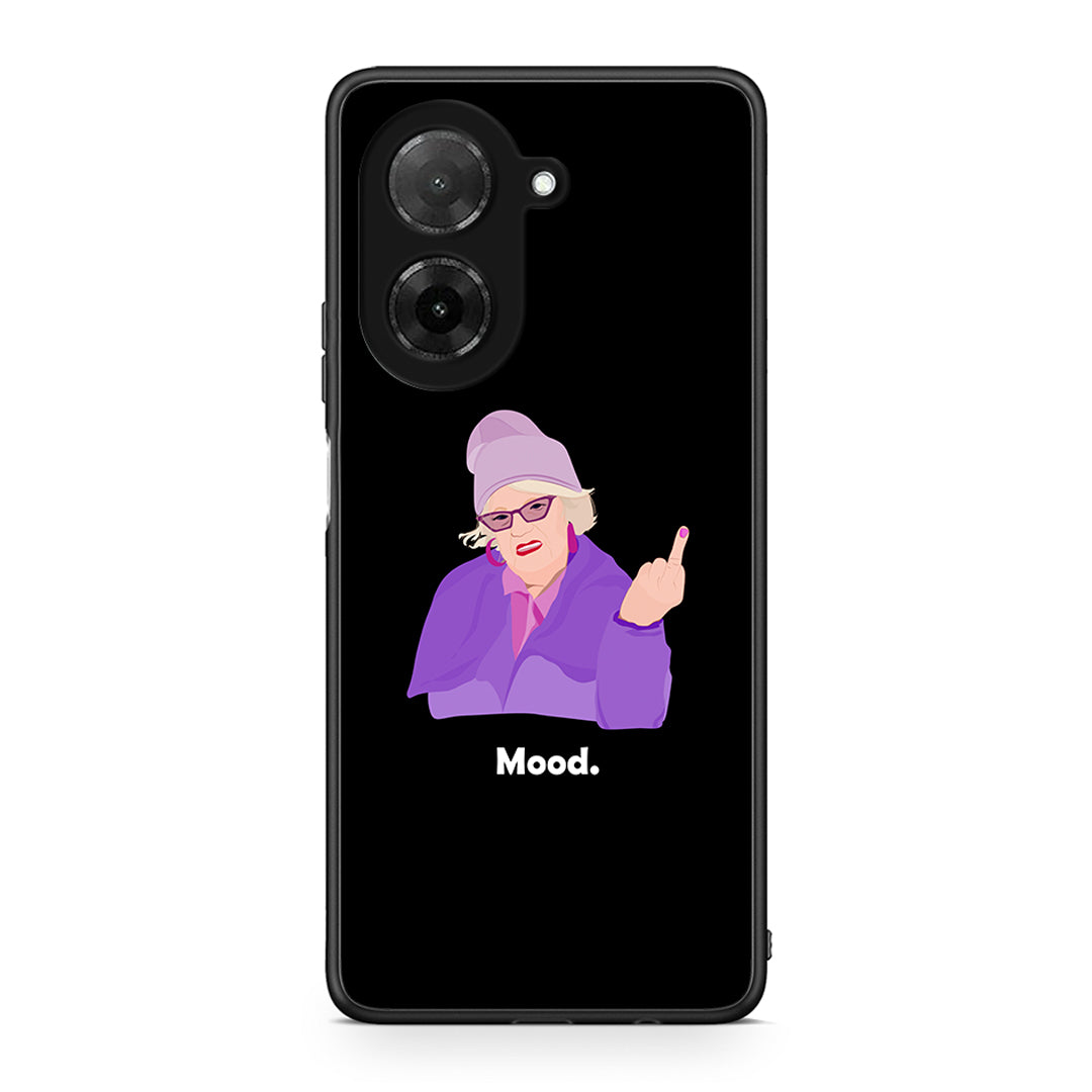 Xiaomi Redmi A5 Grandma Mood Black θήκη από τη Smartfits με σχέδιο στο πίσω μέρος και μαύρο περίβλημα | Smartphone case with colorful back and black bezels by Smartfits