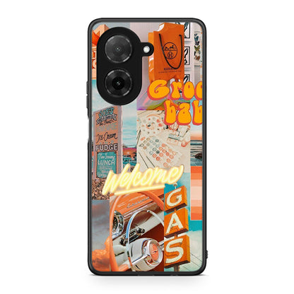 Xiaomi Redmi A5 Groovy Babe Θήκη Αγίου Βαλεντίνου από τη Smartfits με σχέδιο στο πίσω μέρος και μαύρο περίβλημα | Smartphone case with colorful back and black bezels by Smartfits