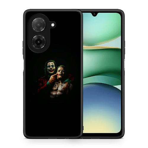 Θήκη Xiaomi Redmi A5 Clown Hero από τη Smartfits με σχέδιο στο πίσω μέρος και μαύρο περίβλημα | Xiaomi Redmi A5 Clown Hero case with colorful back and black bezels