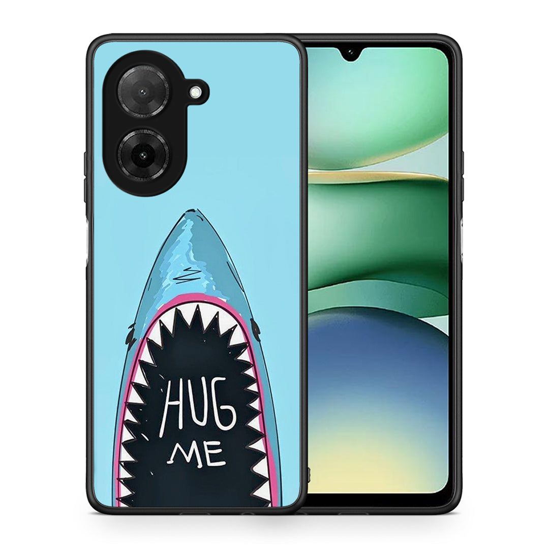 Θήκη Xiaomi Redmi A5 Hug Me από τη Smartfits με σχέδιο στο πίσω μέρος και μαύρο περίβλημα | Xiaomi Redmi A5 Hug Me case with colorful back and black bezels