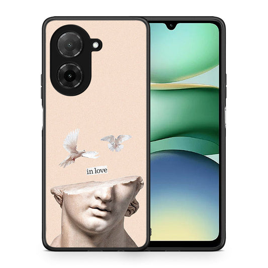 Θήκη Xiaomi Redmi A5 In Love από τη Smartfits με σχέδιο στο πίσω μέρος και μαύρο περίβλημα | Xiaomi Redmi A5 In Love case with colorful back and black bezels