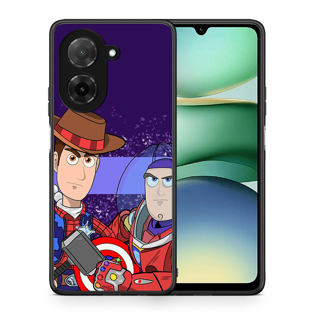 Θήκη Xiaomi Redmi A5 Infinity Story από τη Smartfits με σχέδιο στο πίσω μέρος και μαύρο περίβλημα | Xiaomi Redmi A5 Infinity Story case with colorful back and black bezels
