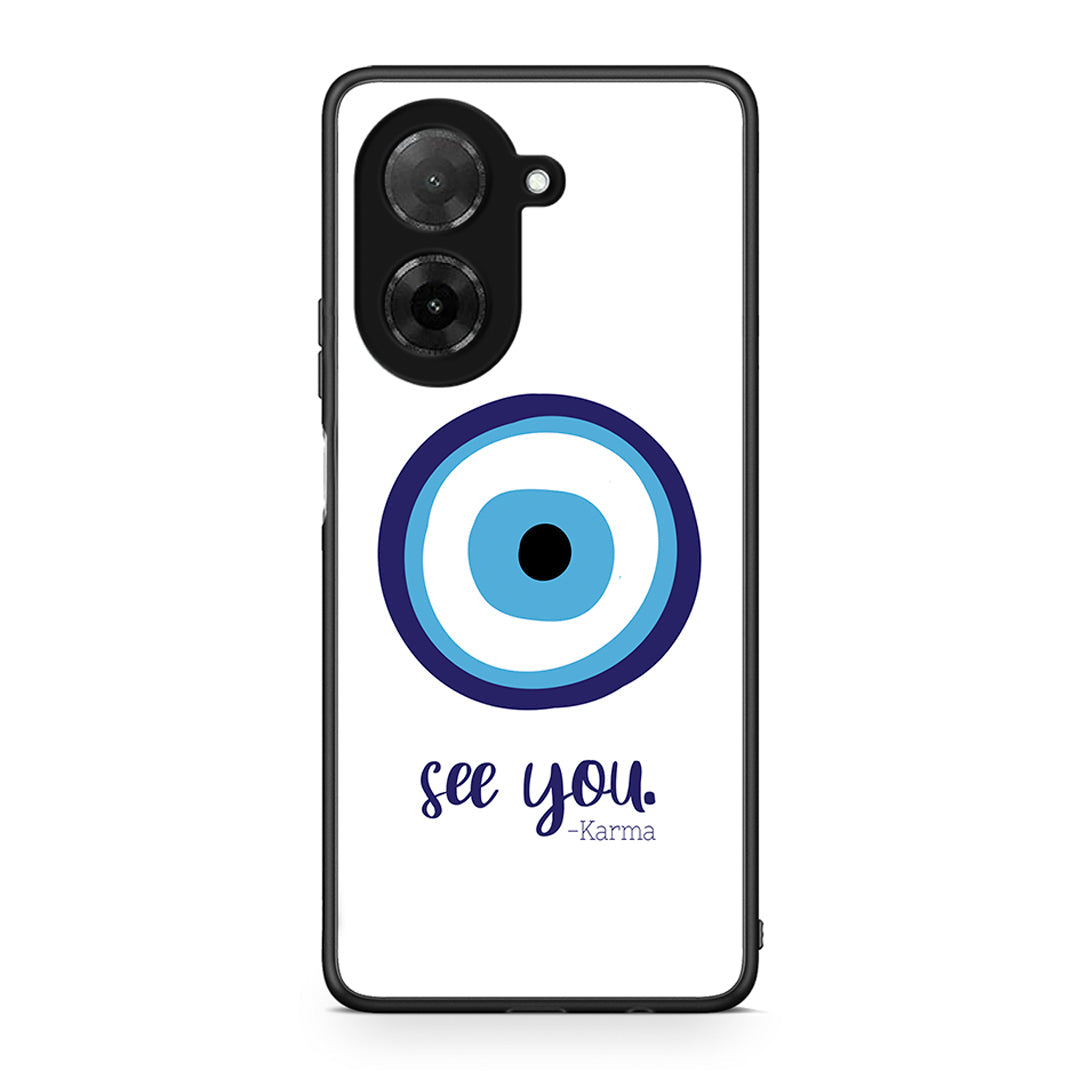 Xiaomi Redmi A5 Karma Says θήκη από τη Smartfits με σχέδιο στο πίσω μέρος και μαύρο περίβλημα | Smartphone case with colorful back and black bezels by Smartfits