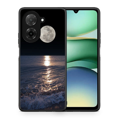 Θήκη Xiaomi Redmi A5 Moon Landscape από τη Smartfits με σχέδιο στο πίσω μέρος και μαύρο περίβλημα | Xiaomi Redmi A5 Moon Landscape case with colorful back and black bezels