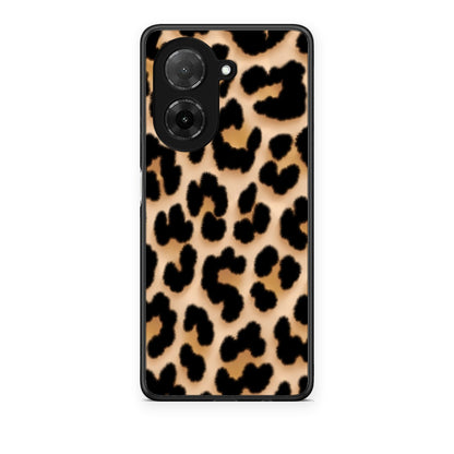 Θήκη Xiaomi Redmi A5 Leopard Print Tan Large από τη Smartfits με σχέδιο στο πίσω μέρος και μαύρο περίβλημα | Xiaomi Redmi A5 Leopard Print Tan Large case with colorful back and black bezels