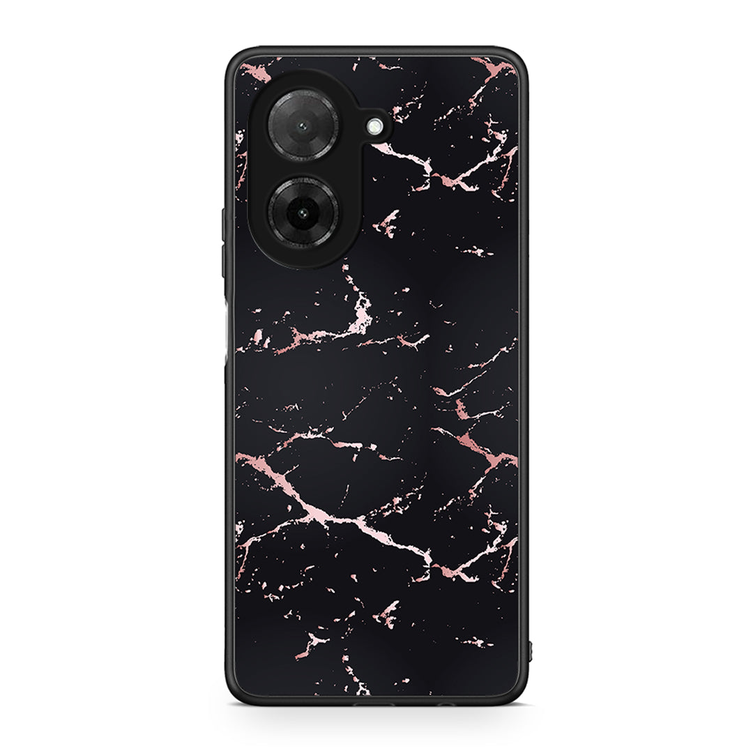 4 - Xiaomi Redmi A5 Black Rosegold Marble case, cover, bumper