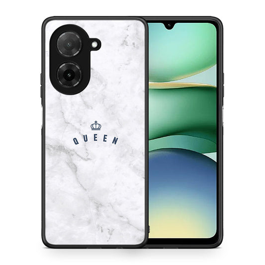 Θήκη Xiaomi Redmi A5 Queen Marble από τη Smartfits με σχέδιο στο πίσω μέρος και μαύρο περίβλημα | Xiaomi Redmi A5 Queen Marble case with colorful back and black bezels