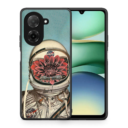 Θήκη Xiaomi Redmi A5 Nasa Bloom από τη Smartfits με σχέδιο στο πίσω μέρος και μαύρο περίβλημα | Xiaomi Redmi A5 Nasa Bloom case with colorful back and black bezels