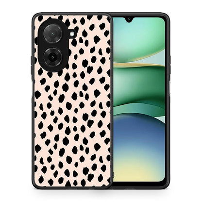Θήκη Xiaomi Redmi A5 New Polka Dots από τη Smartfits με σχέδιο στο πίσω μέρος και μαύρο περίβλημα | Xiaomi Redmi A5 New Polka Dots case with colorful back and black bezels