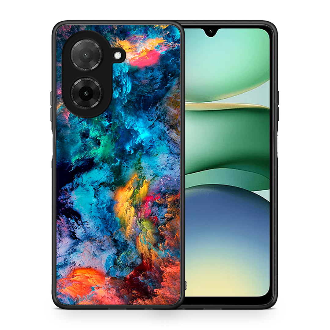 Θήκη Xiaomi Redmi A5 Crayola Paint από τη Smartfits με σχέδιο στο πίσω μέρος και μαύρο περίβλημα | Xiaomi Redmi A5 Crayola Paint case with colorful back and black bezels