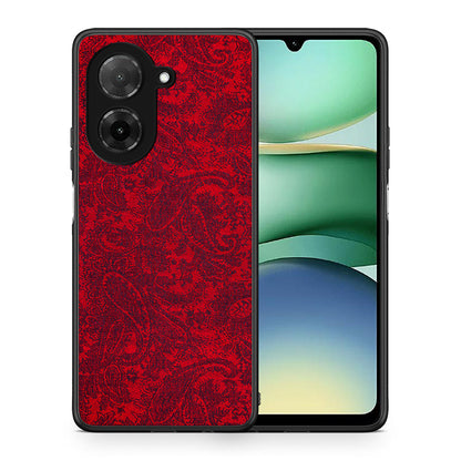 Θήκη Xiaomi Redmi A5 Paisley Cashmere από τη Smartfits με σχέδιο στο πίσω μέρος και μαύρο περίβλημα | Xiaomi Redmi A5 Paisley Cashmere case with colorful back and black bezels