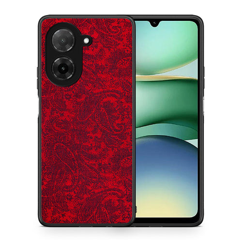 Θήκη Xiaomi Redmi A5 Paisley Cashmere από τη Smartfits με σχέδιο στο πίσω μέρος και μαύρο περίβλημα | Xiaomi Redmi A5 Paisley Cashmere case with colorful back and black bezels