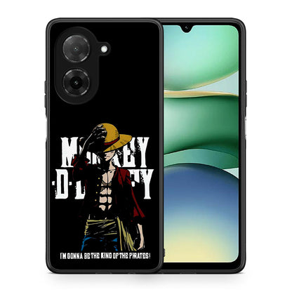 Θήκη Xiaomi Redmi A5 Pirate King από τη Smartfits με σχέδιο στο πίσω μέρος και μαύρο περίβλημα | Xiaomi Redmi A5 Pirate King case with colorful back and black bezels