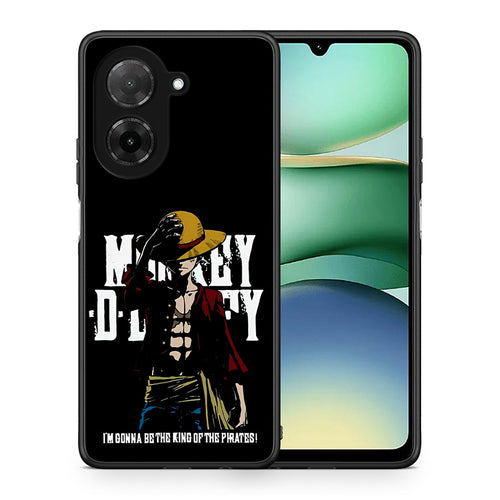 Θήκη Xiaomi Redmi A5 Pirate King από τη Smartfits με σχέδιο στο πίσω μέρος και μαύρο περίβλημα | Xiaomi Redmi A5 Pirate King case with colorful back and black bezels