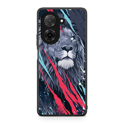 4 - Xiaomi Redmi A5 Lion Designer PopArt case, cover, bumper