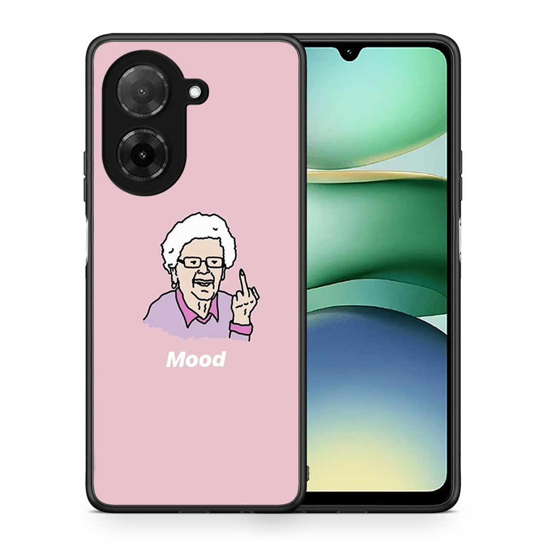 Θήκη Xiaomi Redmi A5 Mood PopArt από τη Smartfits με σχέδιο στο πίσω μέρος και μαύρο περίβλημα | Xiaomi Redmi A5 Mood PopArt case with colorful back and black bezels