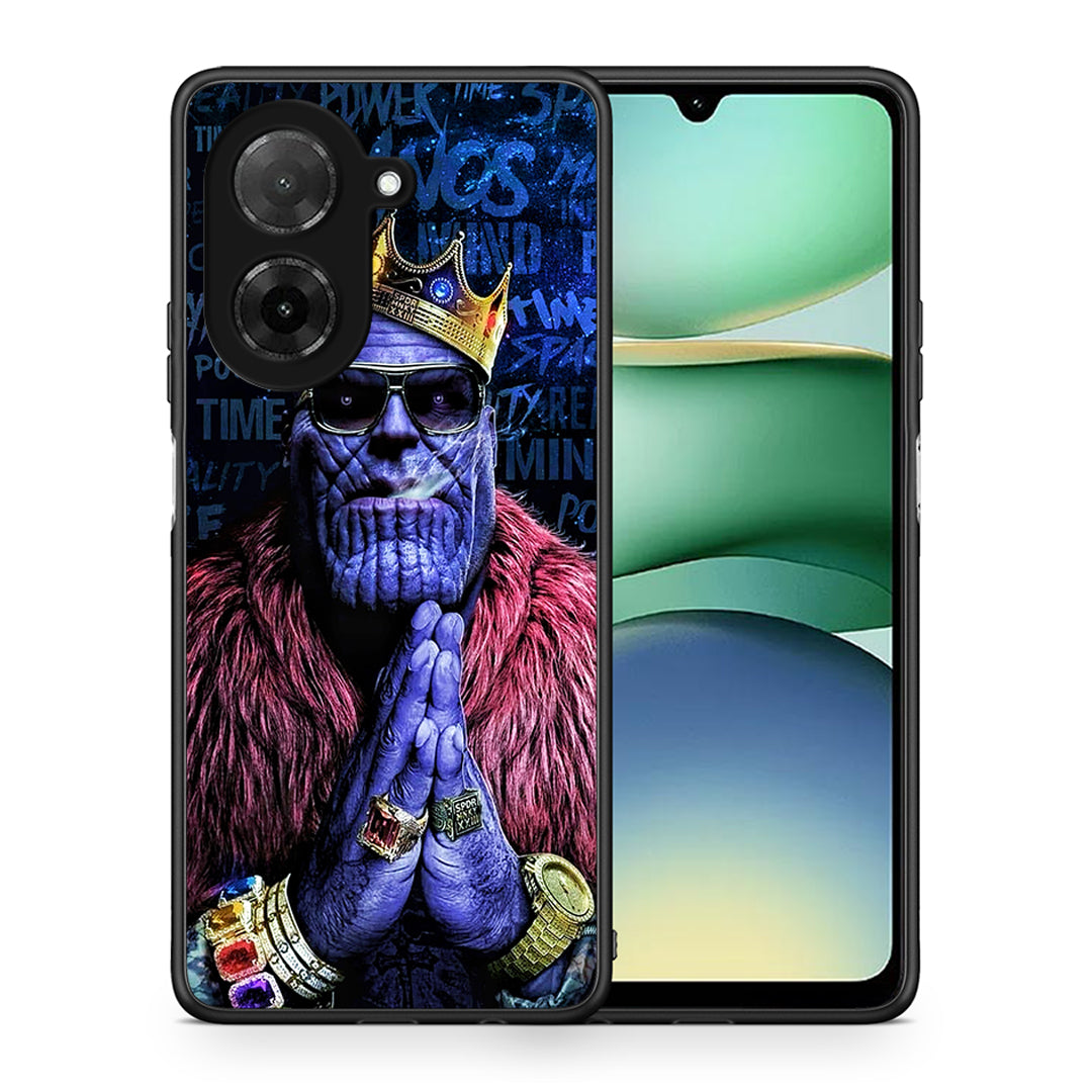 Θήκη Xiaomi Redmi A5 Thanos PopArt από τη Smartfits με σχέδιο στο πίσω μέρος και μαύρο περίβλημα | Xiaomi Redmi A5 Thanos PopArt case with colorful back and black bezels