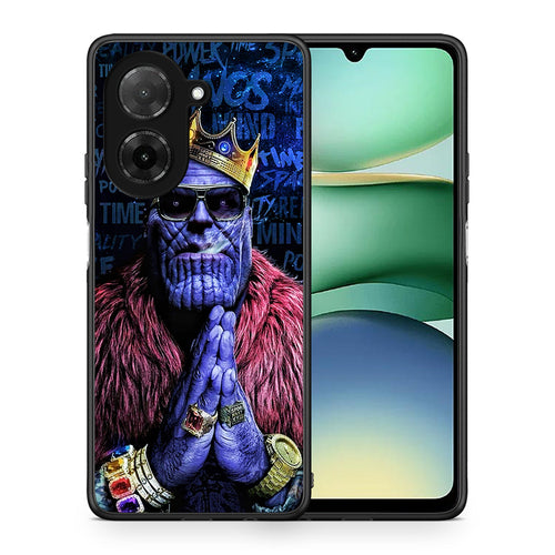 Θήκη Xiaomi Redmi A5 Thanos PopArt από τη Smartfits με σχέδιο στο πίσω μέρος και μαύρο περίβλημα | Xiaomi Redmi A5 Thanos PopArt case with colorful back and black bezels