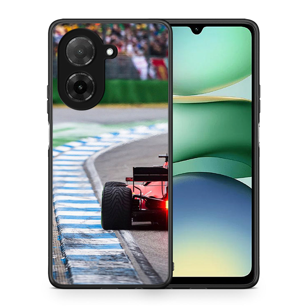 Θήκη Xiaomi Redmi A5 Racing Vibes από τη Smartfits με σχέδιο στο πίσω μέρος και μαύρο περίβλημα | Xiaomi Redmi A5 Racing Vibes case with colorful back and black bezels