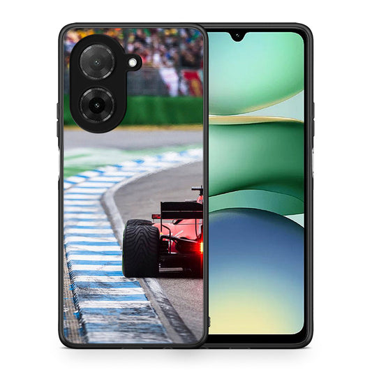 Θήκη Xiaomi Redmi A5 Racing Vibes από τη Smartfits με σχέδιο στο πίσω μέρος και μαύρο περίβλημα | Xiaomi Redmi A5 Racing Vibes case with colorful back and black bezels