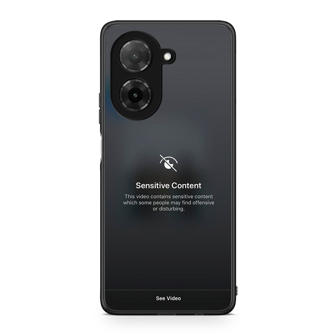 Xiaomi Redmi A5 Sensitive Content θήκη από τη Smartfits με σχέδιο στο πίσω μέρος και μαύρο περίβλημα | Smartphone case with colorful back and black bezels by Smartfits