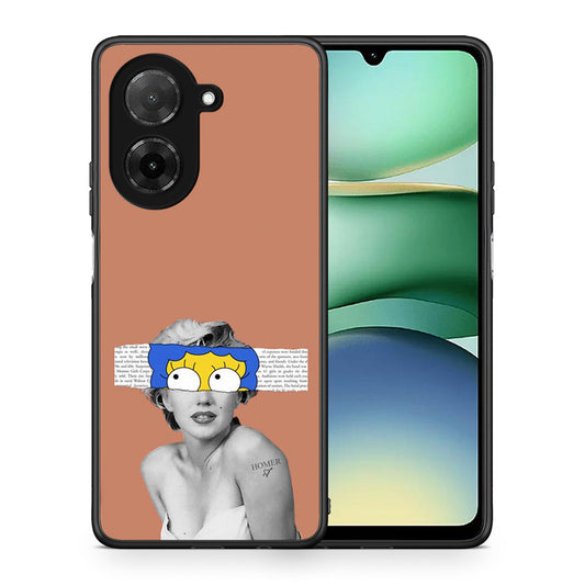 Θήκη Xiaomi Redmi A5 Sim Merilyn από τη Smartfits με σχέδιο στο πίσω μέρος και μαύρο περίβλημα | Xiaomi Redmi A5 Sim Merilyn case with colorful back and black bezels