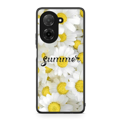 Xiaomi Redmi A5 Summer Daisies Θήκη από τη Smartfits με σχέδιο στο πίσω μέρος και μαύρο περίβλημα | Smartphone case with colorful back and black bezels by Smartfits