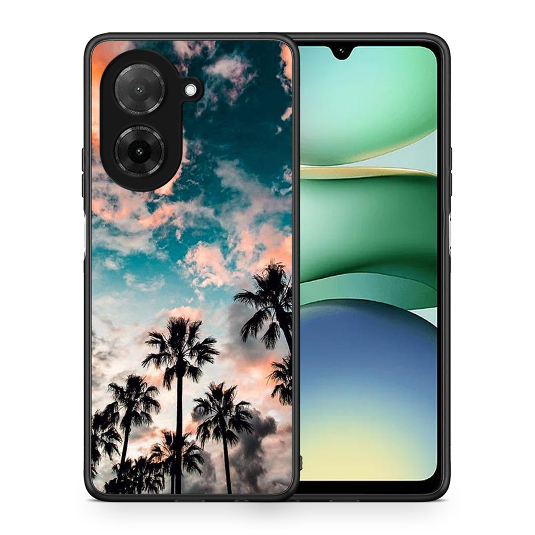 Θήκη Xiaomi Redmi A5 Sky Summer από τη Smartfits με σχέδιο στο πίσω μέρος και μαύρο περίβλημα | Xiaomi Redmi A5 Sky Summer case with colorful back and black bezels