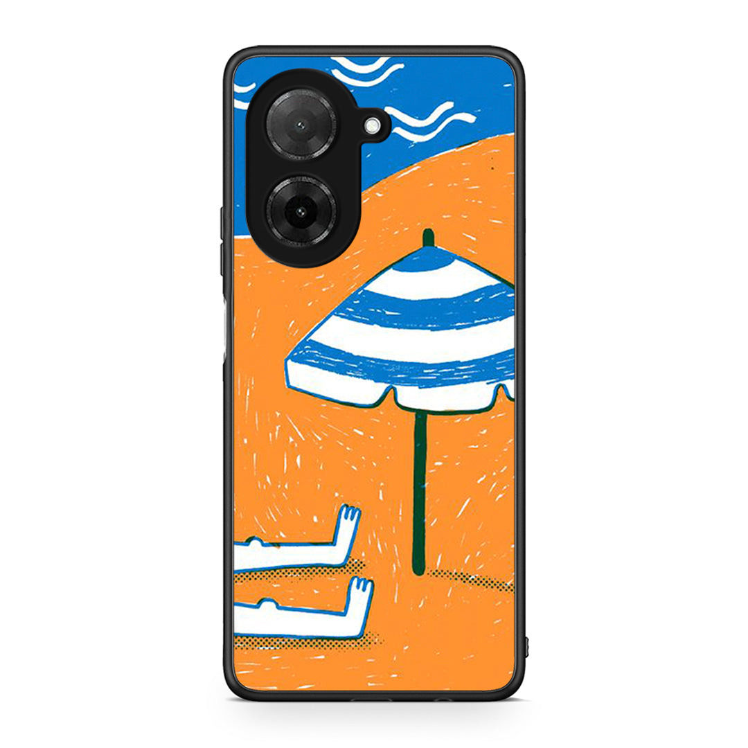 Xiaomi Redmi A5 Summering Θήκη από τη Smartfits με σχέδιο στο πίσω μέρος και μαύρο περίβλημα | Smartphone case with colorful back and black bezels by Smartfits