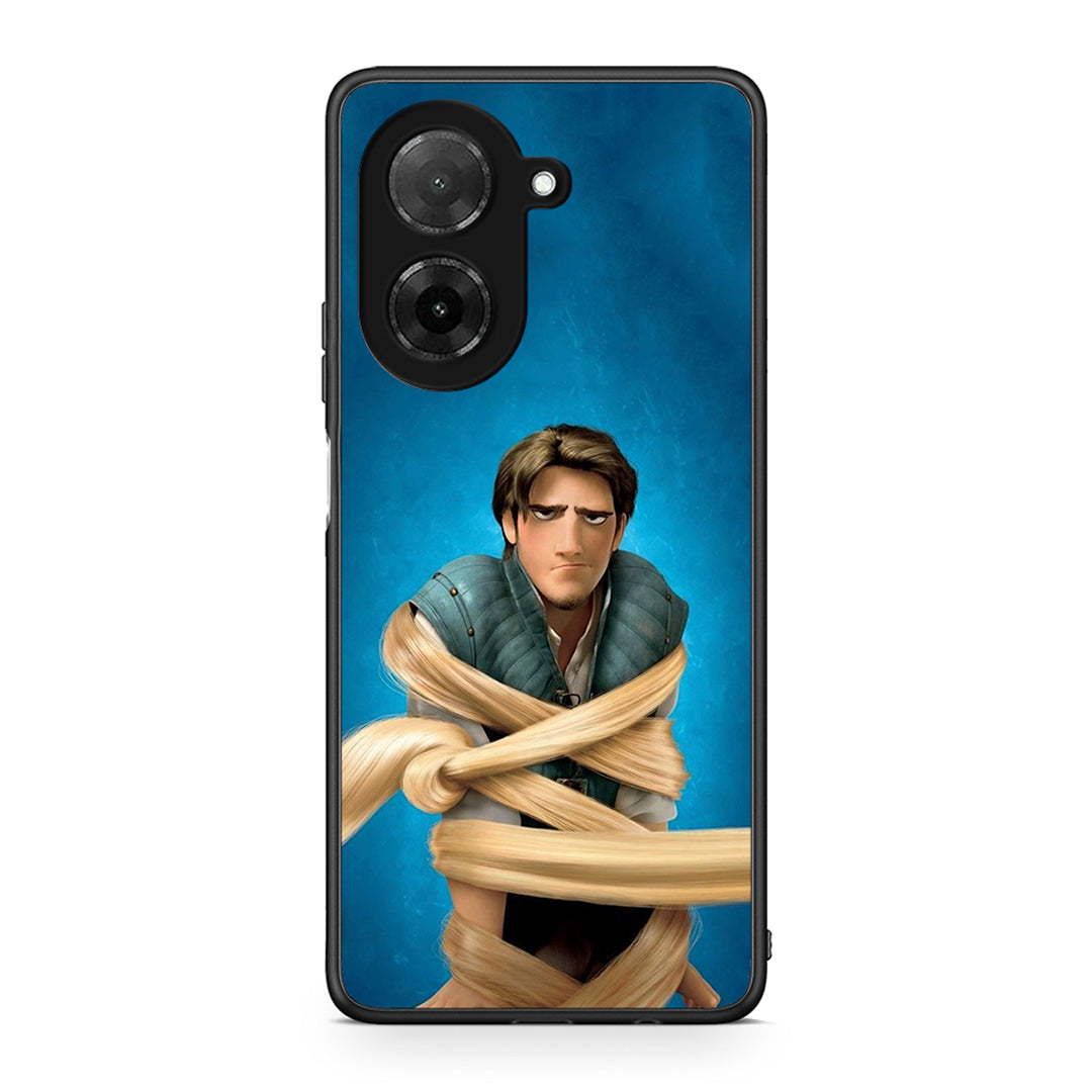 Xiaomi Redmi A5 Tangled 1 Θήκη Αγίου Βαλεντίνου από τη Smartfits με σχέδιο στο πίσω μέρος και μαύρο περίβλημα | Smartphone case with colorful back and black bezels by Smartfits