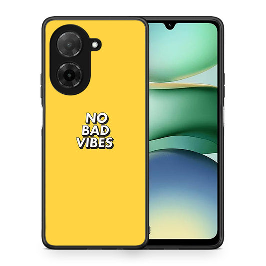 Θήκη Xiaomi Redmi A5 Vibes Text από τη Smartfits με σχέδιο στο πίσω μέρος και μαύρο περίβλημα | Xiaomi Redmi A5 Vibes Text case with colorful back and black bezels