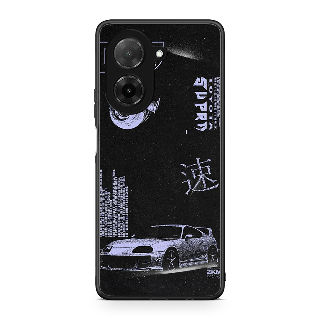 Xiaomi Redmi A5 Tokyo Drift Θήκη Αγίου Βαλεντίνου από τη Smartfits με σχέδιο στο πίσω μέρος και μαύρο περίβλημα | Smartphone case with colorful back and black bezels by Smartfits