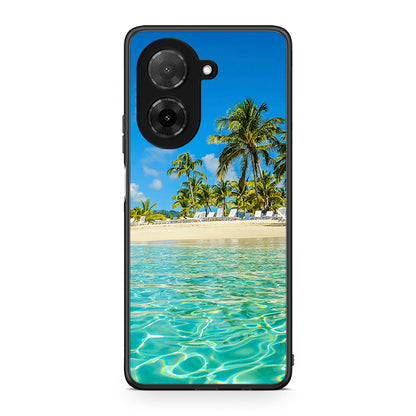 Xiaomi Redmi A5 Tropical Vibes Θήκη από τη Smartfits με σχέδιο στο πίσω μέρος και μαύρο περίβλημα | Smartphone case with colorful back and black bezels by Smartfits