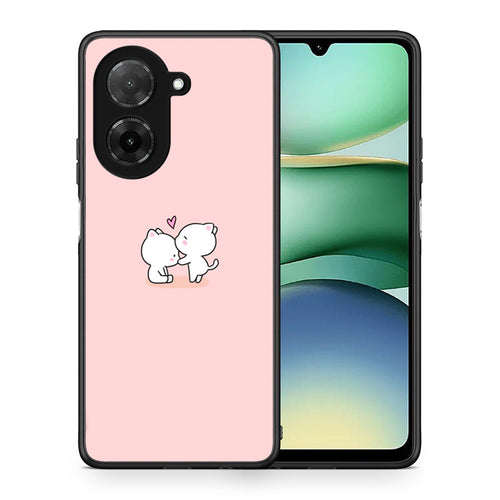 Θήκη Xiaomi Redmi A5 Love Valentine από τη Smartfits με σχέδιο στο πίσω μέρος και μαύρο περίβλημα | Xiaomi Redmi A5 Love Valentine case with colorful back and black bezels
