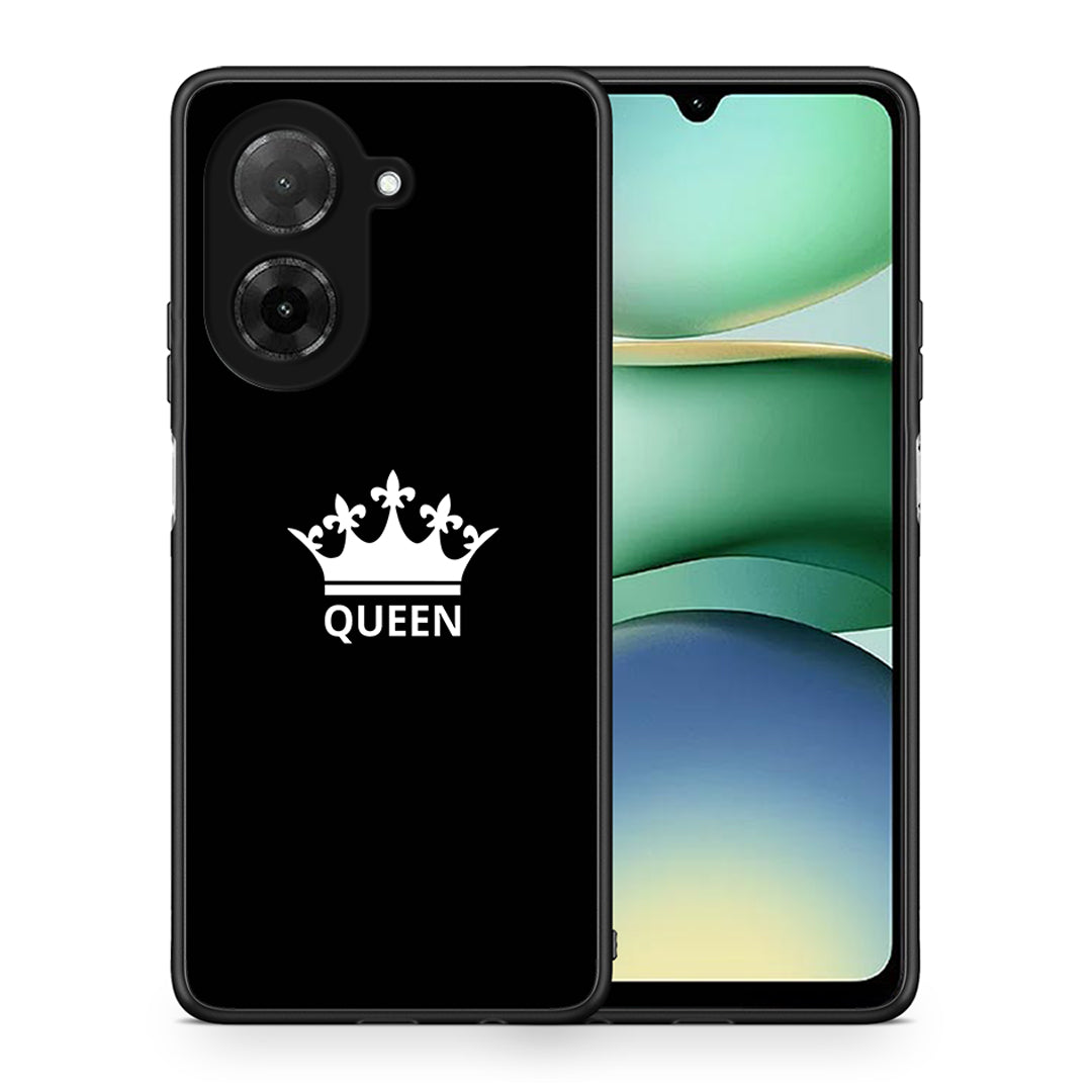 Θήκη Xiaomi Redmi A5 Queen Valentine από τη Smartfits με σχέδιο στο πίσω μέρος και μαύρο περίβλημα | Xiaomi Redmi A5 Queen Valentine case with colorful back and black bezels