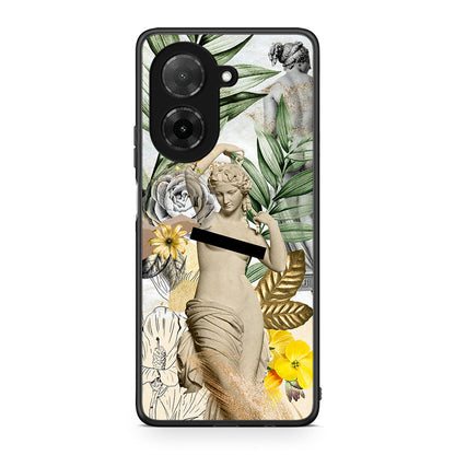 Xiaomi Redmi A5 Woman Statue θήκη από τη Smartfits με σχέδιο στο πίσω μέρος και μαύρο περίβλημα | Smartphone case with colorful back and black bezels by Smartfits