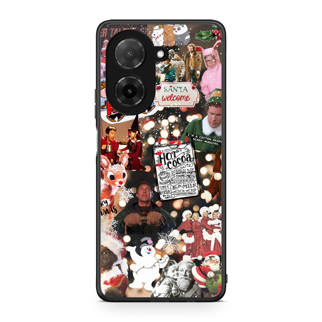 Xiaomi Redmi A5 Xmas Movies θήκη από τη Smartfits με σχέδιο στο πίσω μέρος και μαύρο περίβλημα | Smartphone case with colorful back and black bezels by Smartfits