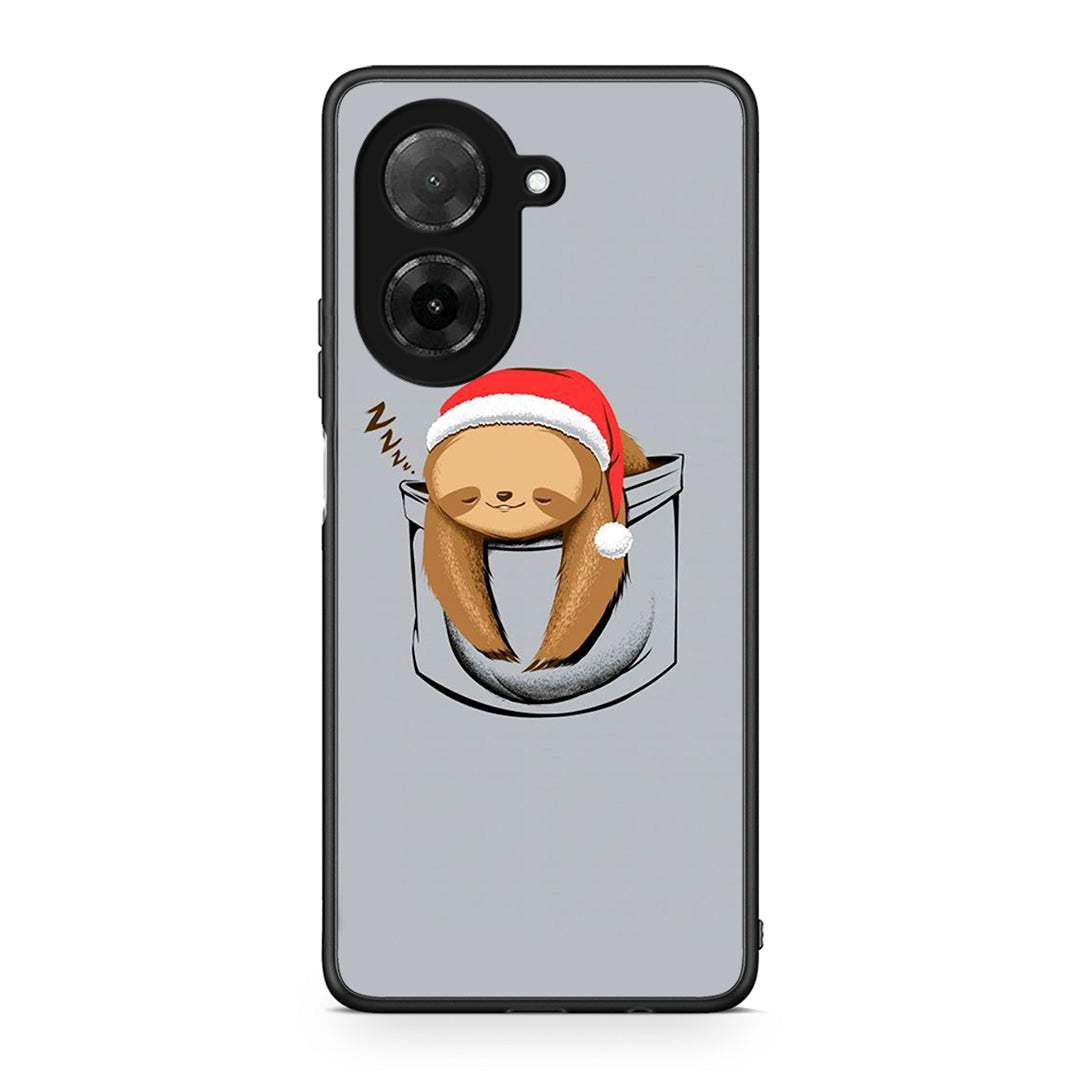 Xiaomi Redmi A5 Xmas Zzzz θήκη από τη Smartfits με σχέδιο στο πίσω μέρος και μαύρο περίβλημα | Smartphone case with colorful back and black bezels by Smartfits