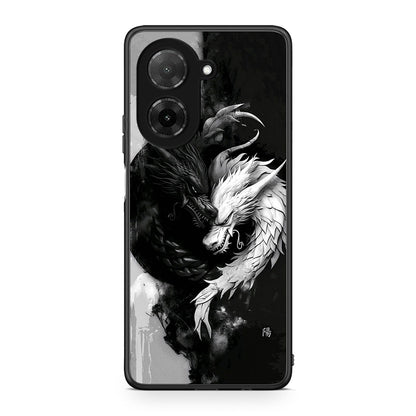 Xiaomi Redmi A5 Yin Yang Θήκη από τη Smartfits με σχέδιο στο πίσω μέρος και μαύρο περίβλημα | Smartphone case with colorful back and black bezels by Smartfits