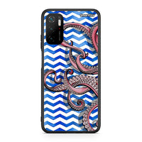 Thumbnail for Xiaomi Redmi Note 10 5G/Poco M3 Pro Chevron Devilfish θήκη από τη Smartfits με σχέδιο στο πίσω μέρος και μαύρο περίβλημα | Smartphone case with colorful back and black bezels by Smartfits