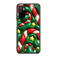 Thumbnail for Xiaomi Redmi Note 10 5G/Poco M3 Pro Christmas Bubbles θήκη από τη Smartfits με σχέδιο στο πίσω μέρος και μαύρο περίβλημα | Smartphone case with colorful back and black bezels by Smartfits