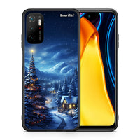 Thumbnail for Θήκη Xiaomi Redmi Note 10 5G/Poco M3 Pro Christmas Scenery από τη Smartfits με σχέδιο στο πίσω μέρος και μαύρο περίβλημα | Xiaomi Redmi Note 10 5G/Poco M3 Pro Christmas Scenery case with colorful back and black bezels