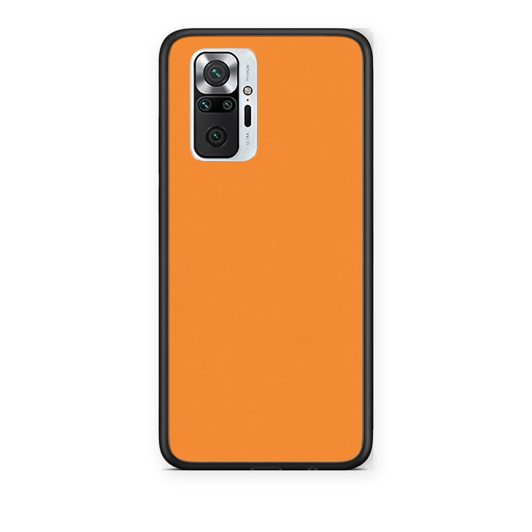 Θήκη Xiaomi Redmi Note 10 Pro / 10 Pro Max Tangerine Orange από τη Smartfits με σχέδιο στο πίσω μέρος και μαύρο περίβλημα | Xiaomi Redmi Note 10 Pro / 10 Pro Max Tangerine Orange case with colorful back and black bezels