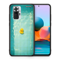 Thumbnail for Θήκη Xiaomi Redmi Note 10 Pro Yellow Duck από τη Smartfits με σχέδιο στο πίσω μέρος και μαύρο περίβλημα | Xiaomi Redmi Note 10 Pro Yellow Duck case with colorful back and black bezels